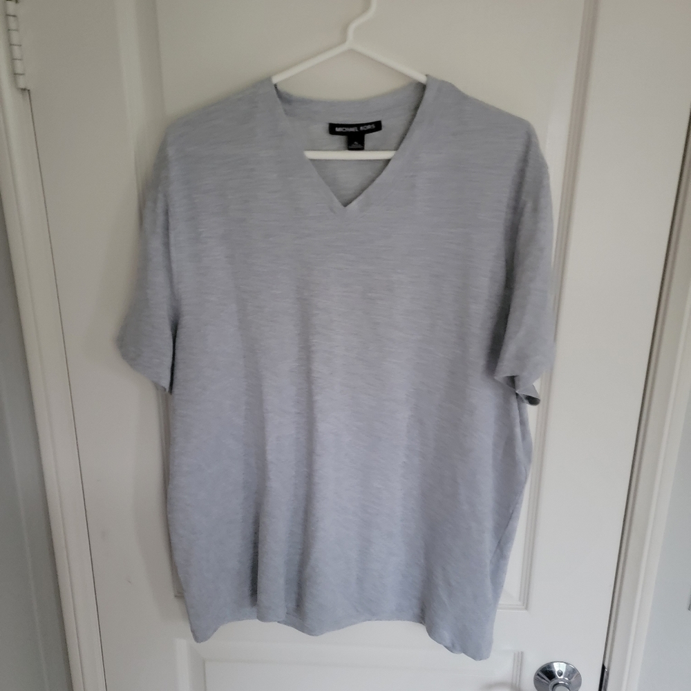 Light Gray Michael Kors V Neck